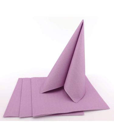 50 APARTina Fabric-Like Airlaid Napkins - Pastel Purple 33x33 cm | Premium Quality for International Shipping - Buy Online on GoSupps.com