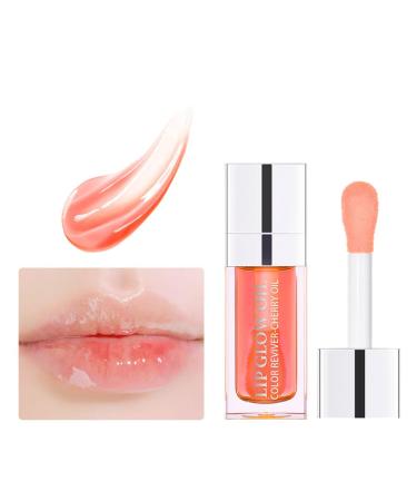 zalati Lip Balm 6ml Lip Care Lip Oil Tinted for Lips Moisturizing and Nourishing - Pink