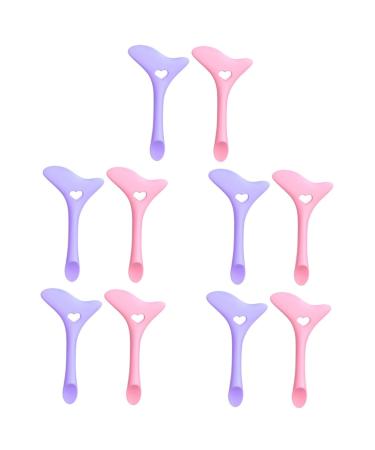 Beavorty 10 Pcs Eyeliner Eyelash Tools Lash Mask Guide Tool for Makeup Girls Makeup Tools Miss Shield Simple mediumx5pcs Assorted Colorx5pcs