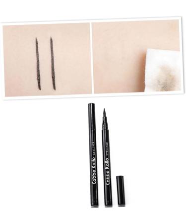 Beavorty 10 pcs Tool for Women Gel Cosmetics Smudge-proof Eyeliner Pen Dry Eye Black Fast Waterproof Liquid 1 count (Pack of 1) As Shownx2pcs - Buy Online on GoSupps.com