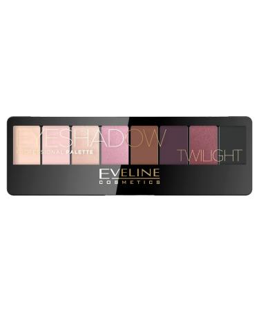 Eveline Cosmetics Professional Eyeshadow Palette Palette with 8 eyeshadows Twilight