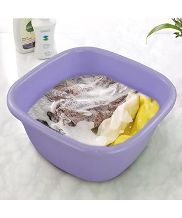 Jekiyo 16 Qt Purple Wash Basin Large Plastic Tubs 2-Pack - Convenient and Durable Storage Solution - Buy Online on GoSupps.com