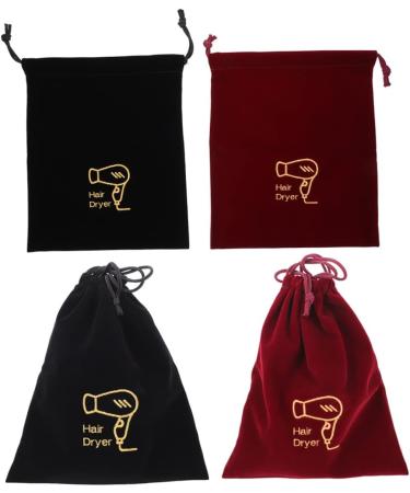 Healeved 12 Pcs Storage Bag Drawstring Jewelry Pouches Blow Dryer Bag Hair Dryer Carrier Bags Fabric - Buy Online on GoSupps.com