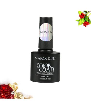 LALAFINA Nail Salon Nails Gel Tips Black Glue Polish Art Transfer Sky Lasting Lacquer Gel DIY Nail Manicure Nail Gel Nail Art Design 7*3.3*1cm Black - Buy Online on GoSupps.com