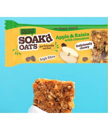 Pack of Apple & Raisin Oat Bars (16x42g)