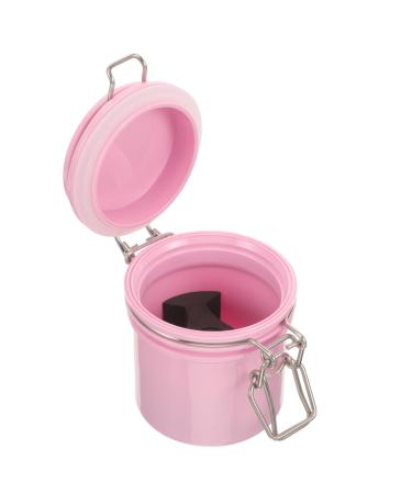 2 Pi ces pot de joint de colle conteneur de colle greffer pot scell de colle de cils de greffe pot d' tanch it pour colle cils accessoire de colle cils Plastique rose