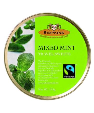 Simpkins Sugar & Gluten Free Citrus Fruit Travel Sweets 175g Tin