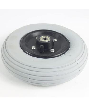 Wheelchair Wheels Wheelchair Front Castor (200x50) Electric Wheelchair Front Wheels Replacement Wheelchair Front Caster 8 Inch Wheelchairs Rollators Accessories Bearing: 8mm (0.3") - Buy Online on GoSupps.com