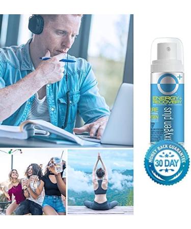 Oxygen Plus  O+ Mini 12 Pack | Portable Oxygen Can | 99.5% Pure O2 | Natural Wellness Supplement to Boost Energy & Recovery | 5+ Uses Per 1.55 Liter Cans 52.41 Fl Oz (Pack of 12) - Buy Online on GoSupps.com