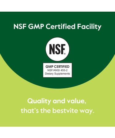 BESTVITE Grape Seed Extract 500mg (120 Vegetarian Capsules) - No Fillers - No Stearates - Vegan - Non GMO - Gluten Free - Standardized to 95% Total Polyphenols - Buy Online on GoSupps.com