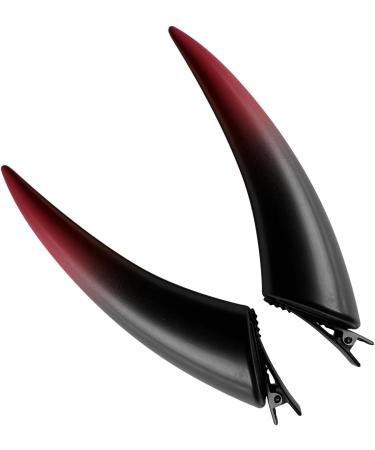 Ghost Forehead Horns | Halloween Cosplay Costume Headwear Accessories | Women Demon Vampire Headpiece Halloween Hair Clips Funny Devil Horns for Women Men Red - Buy Online on GoSupps.com