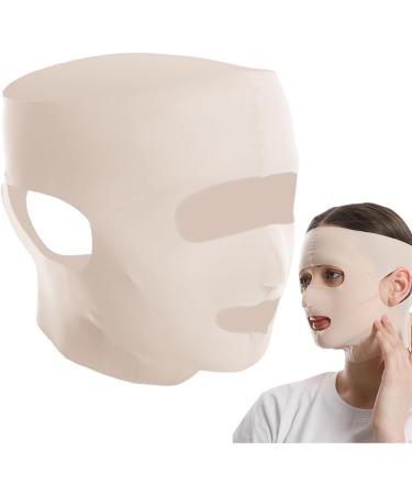 Vbnuyhim Facelift Strap Chin Lifter for Double Chin Reusable Full Face Lift Breathable Face Shaping Band Double Chin Reducing Tool to Tighten the Skin - Buy Online on GoSupps.com