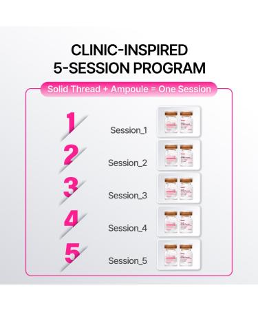 BEAUDIANI Sil Melt-In Hyaluronic Serum & Ampoule Kit 5 Session Intensive Hydration Program Korean Skincare Melt-In Hyaluronic Thread Serum 0.17 Fl Oz (Pack of 5) 5 - Buy Online on GoSupps.com