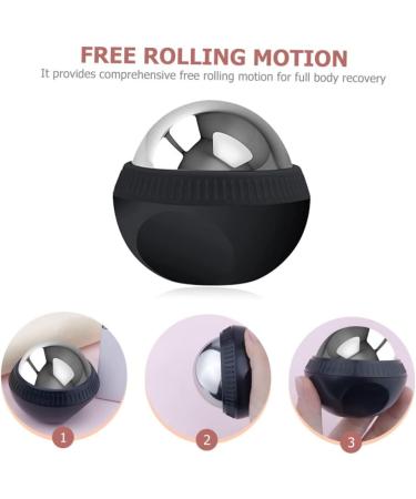 Ultechnovo Stainless Steel Massage Balls - Ultimate Body & Foot Relaxation Device | Ice Rolling Massage Tool for Muscle Relief - Buy Online on GoSupps.com