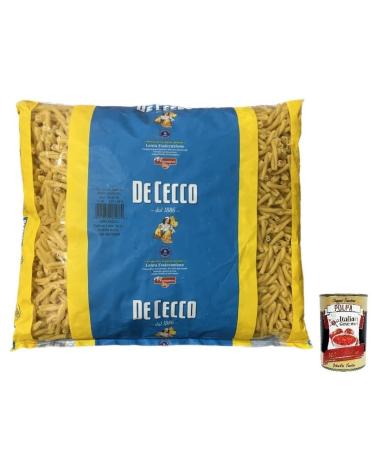 Italian Gourmet E.R. De Cecco Casareccia Pasta di Semola di Grano Duro Durum wheat semolina pasta 3 kg + Italian box Gourmet Polpa di Pomodoro 400 g