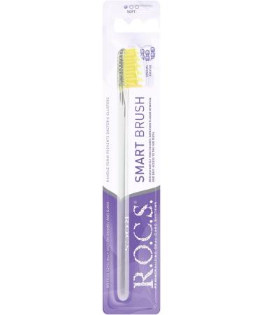 ROCS Toothbrush for Adults - Medium Firmness | International Shipping Available - Buy Online on GoSupps.com