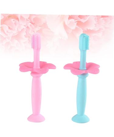 Gatuida 4-Piece Silicone Toothbrush Set for Kids | Baby & Toddler Training Toothbrushes | Travel-Friendly Children s Oral Care - Buy Online on GoSupps.com