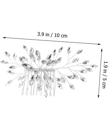 FRCOLOR Bridesmaid Hair Accessories hair Wedding headpiece wide headbands for women hair bands for womens hair flower girl hair accessory crystal bridal Hair piece Zinc alloy bride - Buy Online on GoSupps.com