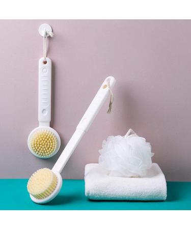 Heallily Adjustable Bath Brush | Soft Massage Back Scrubber with String - Buy Online on GoSupps.com