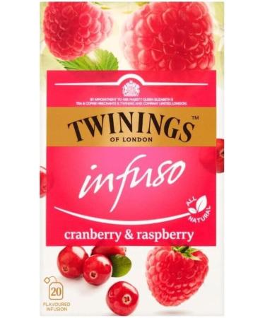  Twinings Twinings Cranberry & Raspberry Tea Bags 20 Per Pack - Buy Online on GoSupps.com