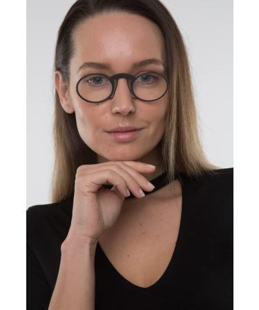 Flexsee Gravity Templeless Reading Glasses - Stylish & Comfortable | 9 Colors 5 Diopters Dark Blue 2.5 Diopters - Perfect for Men & Women - Buy Online on GoSupps.com