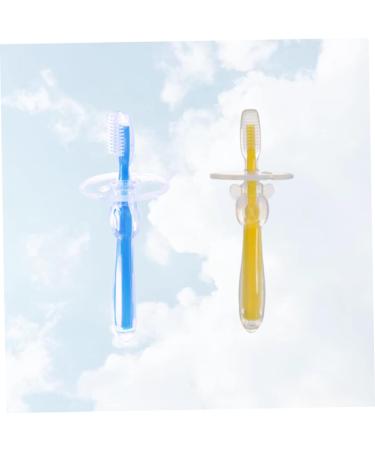 iPetBoom 2-Pack Infant Baby Finger Toothbrush - Ideal for Infant Oral Care & Milk Teeth Training | Safe Toddler Toothbrushes & Baby Accessories - Buy Online on GoSupps.com