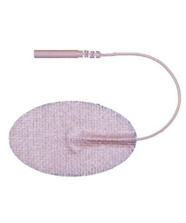 3B Scientific W63207 Comfort-Stim Elite Tan Spunlace Electrodes 2.5" Length 1.5" Width