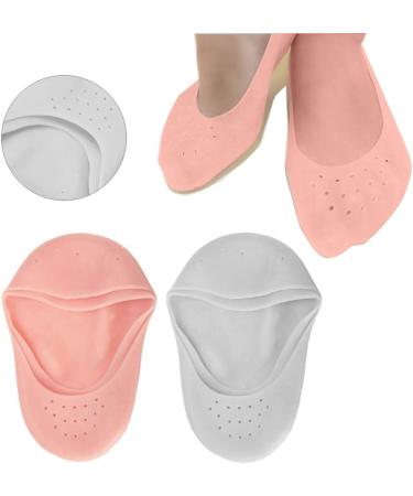 Moisturizing Silicone Gel Socks | Reusable Soft Heel Cushion Sleeve Protector for Ultimate Comfort - Buy Online on GoSupps.com