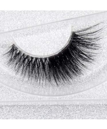 Alluring 3D Mink Lashes Reusable Strip 100% Siberian Mink Fur False Eyelashes Hand-made Cruelty Free Cat-Eye F209