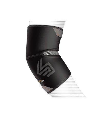Shock Doctor Elbow Compression Sleeve with Extended Coverage (Black) Large