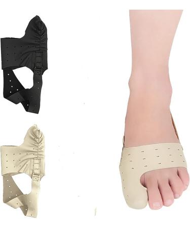 ALINZO Bunion Bootie Corrector Ultra-Thin Relief Socks for Women & Men - Orthopedic Bunion Corrector - Big Toe Straightener - Flesh Color - Buy Online on GoSupps.com