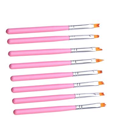 Healeved 1 Nail Painting Tool Builder Gel for Nails Salon 3d Nails Tool Nail Gel Uv Gel Nail Brush Nail Painting Brush Kit De Manicura Nail Art Brush Cleaning Gel Pink Manicure Flower Pen
