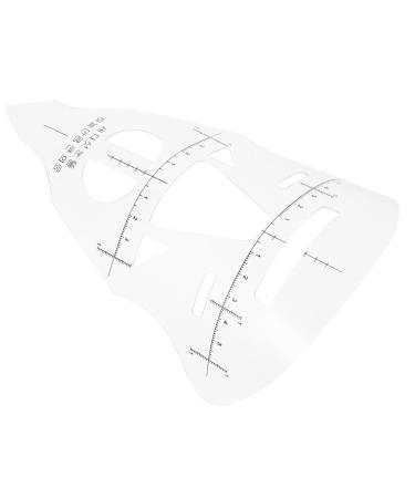 FOMIYES 2 Pcs Threading Tool Microblading Stencils Makeup Ruler Mold Eyebrow Trimming Light Therapy Pen