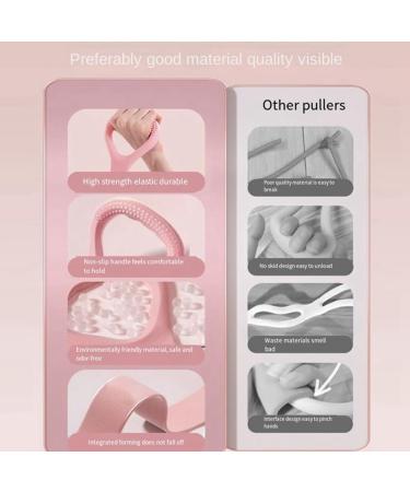 Tvnakdfq Pink 8-Figure Tensioner Open Back Training Tool for Shoulder and Back Slimming Yoga Fitness Tension Belt - Buy Online on GoSupps.com