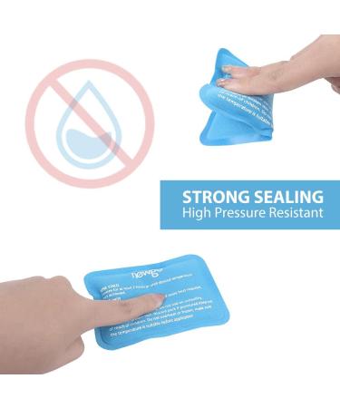 NEWGO Gel Cold Packs 6 Pack - Reusable Soft Mini Ice Packs for Face, Kids, Headaches, Wisdom Teeth & Hot Flashes - 4.5X 3.2 - Buy Online on GoSupps.com