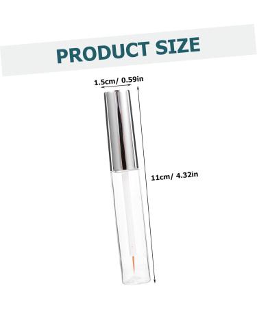 DRESSOOS 15 Pcs Mascara Bottles for Essential Oils Oil Applicator Empty Mascara Tube Oil Mister Transparent - Buy Online on GoSupps.com