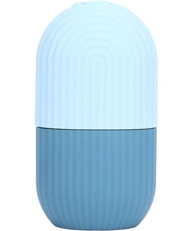 Ice Face Roller - Reusable Silicone Ice Cube Massager for Facial Beauty & Skin Care | New Light Blue - Buy Online on GoSupps.com
