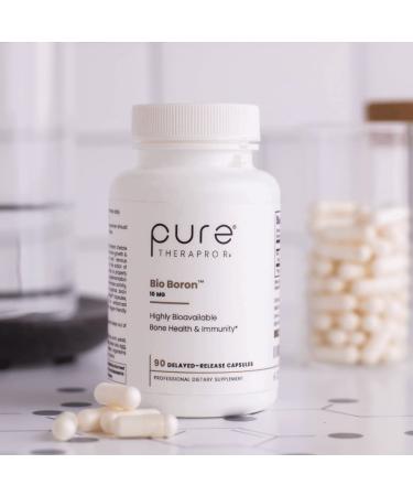 Bio Boron Capsules 10mg - 90 Veg Caps | Supports Bone Health, Cardiovascular Function & Immunity | Highly Bioavailable | Vegan-Friendly - Buy Online on GoSupps.com