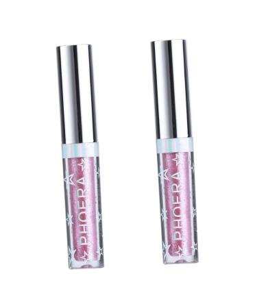 DOITOOL 2pcs Eyeshadow Glow Liquid Eye Shadows Pigments Women Makeup Glitter Powder Make up Shimmer