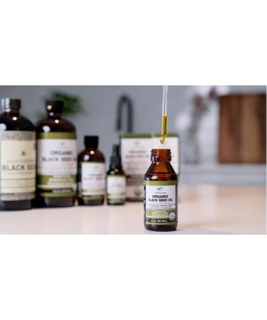 HalalEveryDay- Black Seed Oil - 100% Pure Cold Pressed- Organic- Nigella Sativa Non-GMO - Thymoquinone - Cumin Seeds Oil (2 Ounce) - Buy Online on GoSupps.com