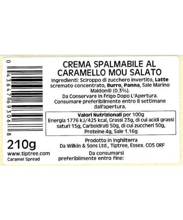 Tiptree Salted Caramel Spread 210g - Buy Online on GoSupps.com