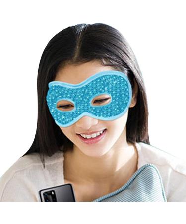 Gel Eye Face Cover for Puffy Eyes - Cold Compress Eye Cover with Hollow Design - Buy Online on GoSupps.com