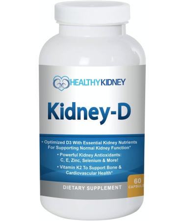 Kidney Restore & Kidney Shield 2-Pack Kidney Support and Kidney Cleanse Kidney-D Supplement Vitamin D Bundle - Buy Online on GoSupps.com