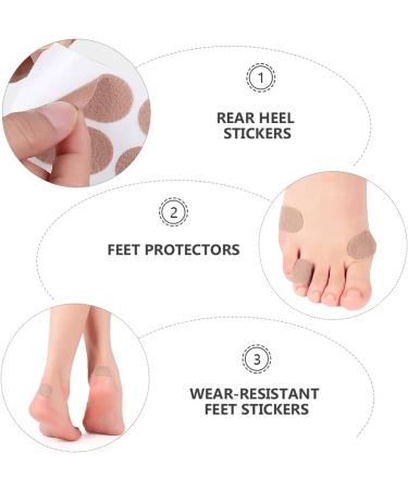 FOMIYES Blister Prevention Pads - Moleskin Tape for Heels | 10 Adhesive Sheets | Breathable Foot Care Cushion | Pre-Cut Blister Tape for Ultimate Comfort - Buy Online on GoSupps.com