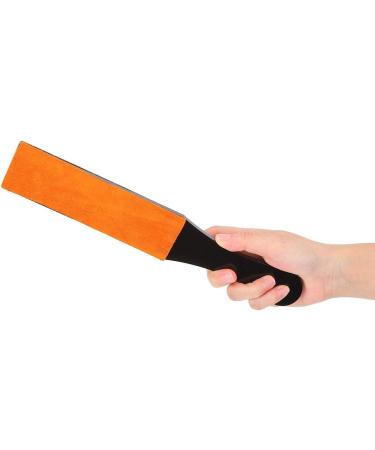 Double Size PU Leather Razor Pier & Strap for Manual Shaving | Premium Straight Razor Sharpener - Buy Online on GoSupps.com