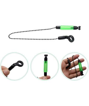 Buy Lnimikiy Bite Gaug - 3 Light Fishing Alarms & Portable Coil Hangers for Carp Fishing - Illuminated Green Tackle Accessories - Buy Online on GoSupps.com