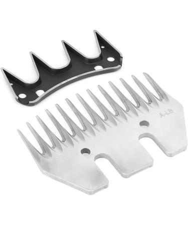 High-Strength Stainless Steel Shear Knife for Sheep & Goats | 13 Tooth Straight Blade + Swivel Blade Replacement - Buy Online on GoSupps.com