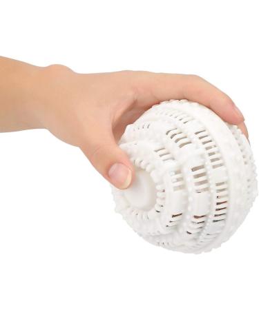 Eco Friendly Laundry Ball Particle White Ceramic Cleanse Boost Wash Pom Ball Pot Washer Magnificent Choice (White) - Buy Online on GoSupps.com