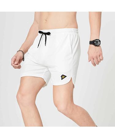 Ronony Men's Sports Shorts - Quick-Dry Running & Training Pants for Fitness | Lightweight Outdoor Jogging Shorts with Pocket - Perfect for Summer - Buy Online on GoSupps.com