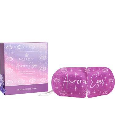 5 Aurora Eyes Self-Heating Eye Masks Box of 5 Heated Eye Mask Fragrance Free